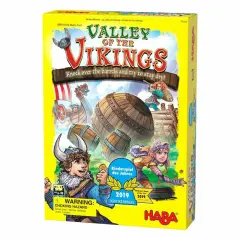 HABA Valley of The Vikings: Fun Kids Board Games, Action-Packed Barrel Bowling Adventure Games for Ages 6+, 2019 Children's Game of The Year Winner Multicolor