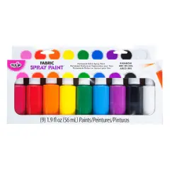 Tulip Fabric Spray Paint Rainbow 1.9 fl. oz. 9 Pack