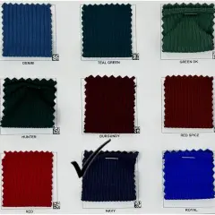 1 Yard 4x2 Yummy Brushed Rib Knit Fabric for Loungewear, Tops, Dresses 58&ndash;60 Inches Wide Navy