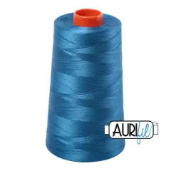 Medium Teal (1125) | 50wt Cone (5900M / 6452Y) | Aurifil Thread