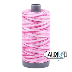 Pink Taffy - Variegated (4660) | 28wt Large Spool (750M / 820Y) | Aurifil Thread