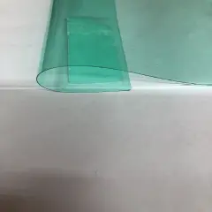 1 Yard Marine PVC Tinted Plastic Vinyl Fabric For Upholstery And Crafts 54 Inch Wide Aqua