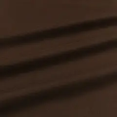 1 Yard Premium Solid Poly Poplin Fabric Lightweight Smooth for Sewing Quilting 60 inch Width Brown