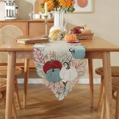 Fall Decorations for Home Table Runner 36 Inches