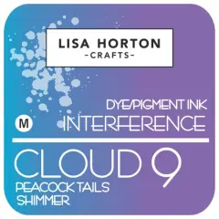 Lisa Horton Crafts Interference Ink Pad -Peacock Tails Shimmer