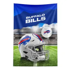 Buffalo Bills NFL Midfield Wall Hanging Tapestry 40 x 57 inches