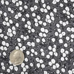 1 Yard 100% Rayon Crinkle Fabric in Polar Night Lightweight Apparel Fabric