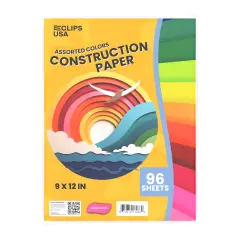 Construction Paper 9x12 in &ndash; 96 Sheets &ndash; 36 Sets