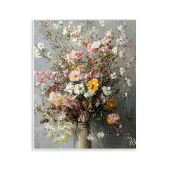 Stupell Industries Overflowing Spring Flowers Wall Plaque Design by Franklyn Gregory