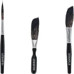 Starter Pinstriping Brush Kit (Sword #00, Scroll #1 & Long Liner-All 3 Brush Styles