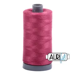 Medium Carmine Red (2455) | 28wt Large Spool (750M / 820Y) | Aurifil Thread