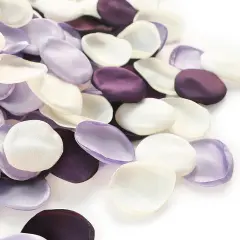 300pcs Faux Rose Petals (Charming Lilac)