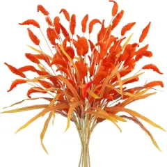 8Pcs Fake Fall Flowers Stems