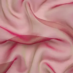 1 Yard Chiffon Like Silk Voile 54" Wide Berry & Key Lime Iridescent for Dresses & Skirts