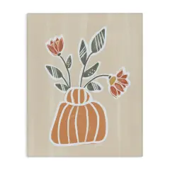 Stupell Industries Cottage Blooms Asymmetrical Vase Canvas, design by Beki Marquardt
