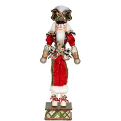 23.5"Royal Nutcracker Figurine &ndash; Elegant Christmas Decoration