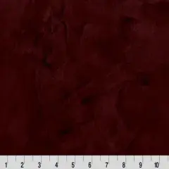 Red Black Cherry Luxe Cuddle Mirage 80" Fabric per yard