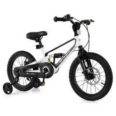 16 Inch Kids Bike Magnesium Alloy Frame Adjustable for Ages 4-7 with Easy-to-Use Features