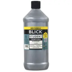 Blick Student Tempera Paint - Metallic Silver, 32 oz Bottle