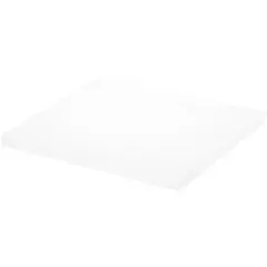 Plymor Frosted Square Acrylic Display Base, 6" W x 6" D x 0.375" H