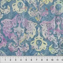 Banyan 80540-84 VICTORIAN CONTEMPORARY MAUVE BLUE 45" Fabric Per Yard