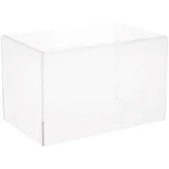 Plymor Clear Acrylic Display Case, 8" W x 5" D x 5" H No Base