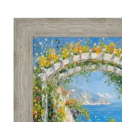 Grey White Wash Grain Barnwood Picture Frame 14x18 frame