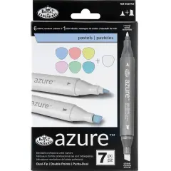 RM-902PAS | azure&trade; 7pc Pastel Color Marker Set