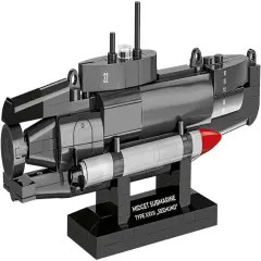 COBI Historical Collection WWII DEUTSCHES MARINEMUSEUM U-BOAT XXVII "SEEHUND" Submarine