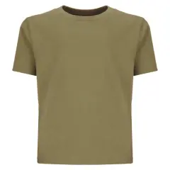 Next Level&reg; Apparel Youth Boys&rsquo; Cotton Crewneck T-Shirt MILITARY GREEN