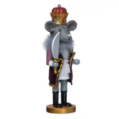 12" Nutcrackers&trade; Mouse King Nutcracker &ndash; Classic Christmas Decoration