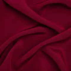 1 Yard Wine Silk Crepe Fabric Premium 4 Ply for Bridal and Formalwear, 44 Inches Width
