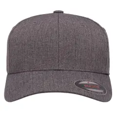 Flexfit&reg; Adult Heatherlight Cap MELANGE DARK GRY
