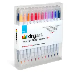 Twin-Tip&trade; Sketch Pens 24 Colors