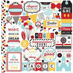 Echo Park Magic And Wonder 12x12 Element Stickers