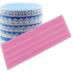 Embossing Mat Lace Band Silicone imprint