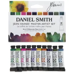 Daniel Smith Extra Fine Watercolor - Set of 10, Jean Haines Master Set, 5 ml Tubes