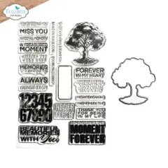 Elizabeth Craft Stamp And Die Set-Tree of Life