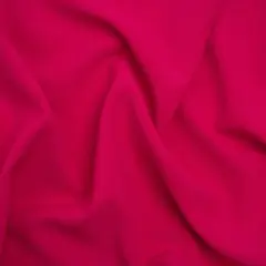 1 Yard Hot Pink Solid Rayon Crepe Fabric 54 inch Width