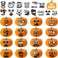 40Pack Pumpkin Stickers
