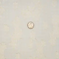 1 Yard Sheer Banana Floral Jacquard Chiffon Apparel Fabric 57/58 Inch Width