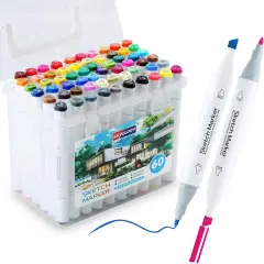 Dual Brush Tip Art Markers