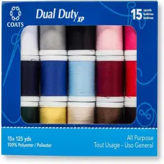 Coats & Clark Dual Duty XP General Purpose Thread Box 15/Pkg