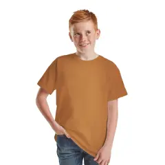 BELLA + CANVAS&reg; Youth Short Sleeve Crewneck Jersey T-Shirt Toast