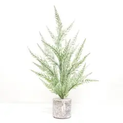 Wispy Winter Tree With Birch Base 18"