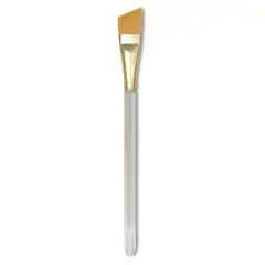 Princeton Good Synthetic Golden Taklon Brush - Angle Wash, Short Handle, Size 3/4"