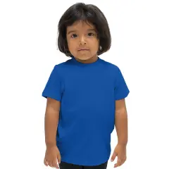 BELLA + CANVAS&reg; Toddler Crewneck Short Sleeve Jersey T-Shirt True royal
