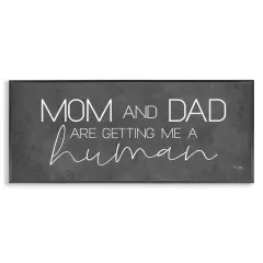 Stupell Industries Getting Me A Human Framed Giclee Wall Art Design by Jaxn Blvd.