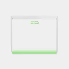 Neon Ombre Edge Note Cards V