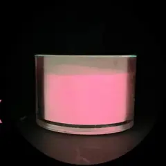 Rose Pink - Glow in the Dark Pigment